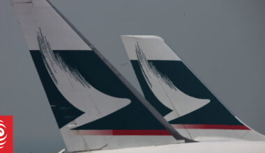 Ten injured during severe turbulence on Cathay Pacific flight from Brisbane to Hong Kong