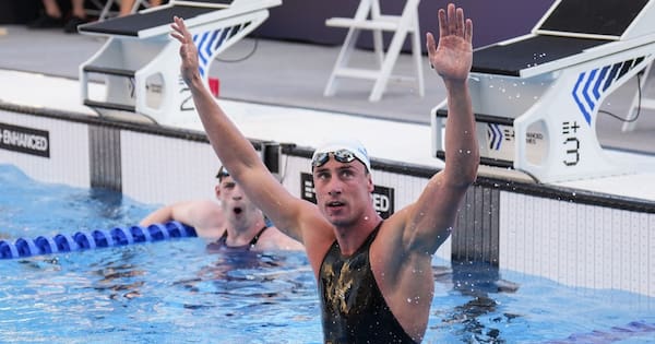Kristian Gkolomeev breaks swimming world record at Enhanced Games