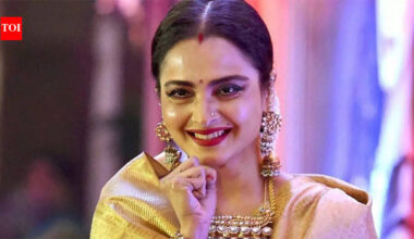 Rekha’s old airport video of ignoring a fan who waited 6 hours sparks intense social media debate - Watch |