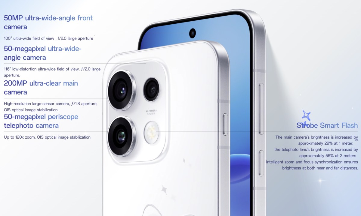 Oppo Reno16 Pro and Reno16 go official with 200MP rear camera