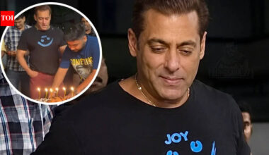 Salman Khan celebrates team member's birthday amid SVC63 shoot - WATCH﻿ |