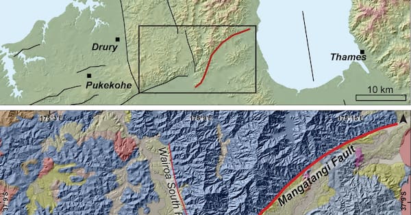 Potential for 6.8m quake from faultline in Auckland's south – study