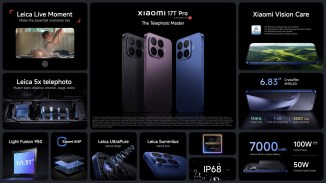 Xiaomi 17T and 17T Pro at a glance