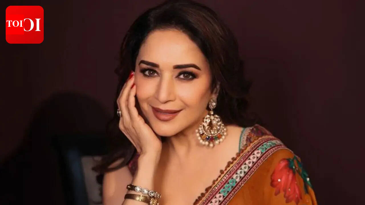 'Arin is born in 2003, so do the math': Madhuri Dixit shuts down claims she was four months pregnant during 'Dola Re Dola' shoot | Hindi Movie News