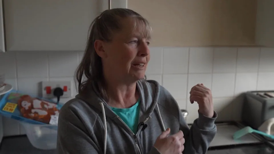 Davina said she has had to borrow money from her mum.<span> Credit: ITV News</span>