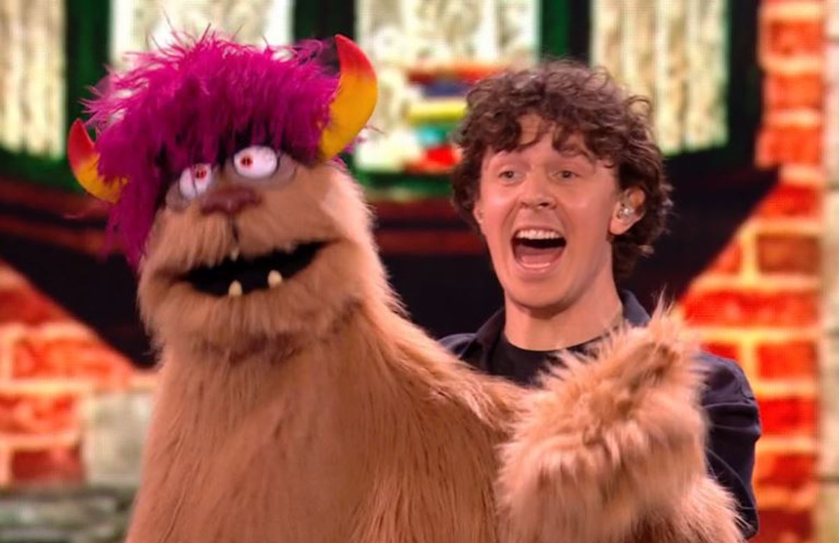 A puppet on Britain's Got Talent