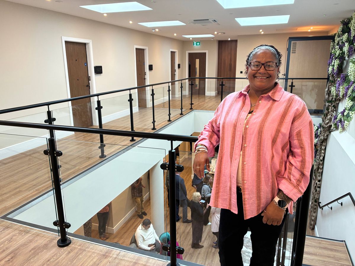 Claire Hastings-Spaine at the Neighbourhood Mental Health Centre on Golden Hillock Road. PIC: Gurdip Thandi LDR
