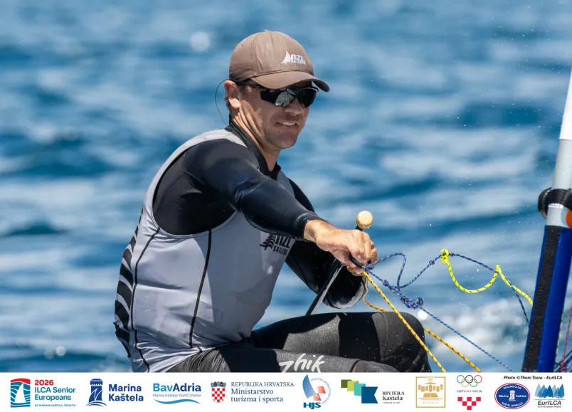 2026 ILCA European Championships, Day 3: New Zealand's George Gautrey leads after near-perfect start in disrupted Kaštela regatta