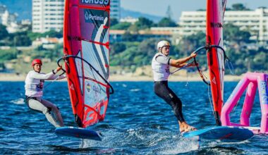 NZ iQFOiL sailors lead European Championship charge