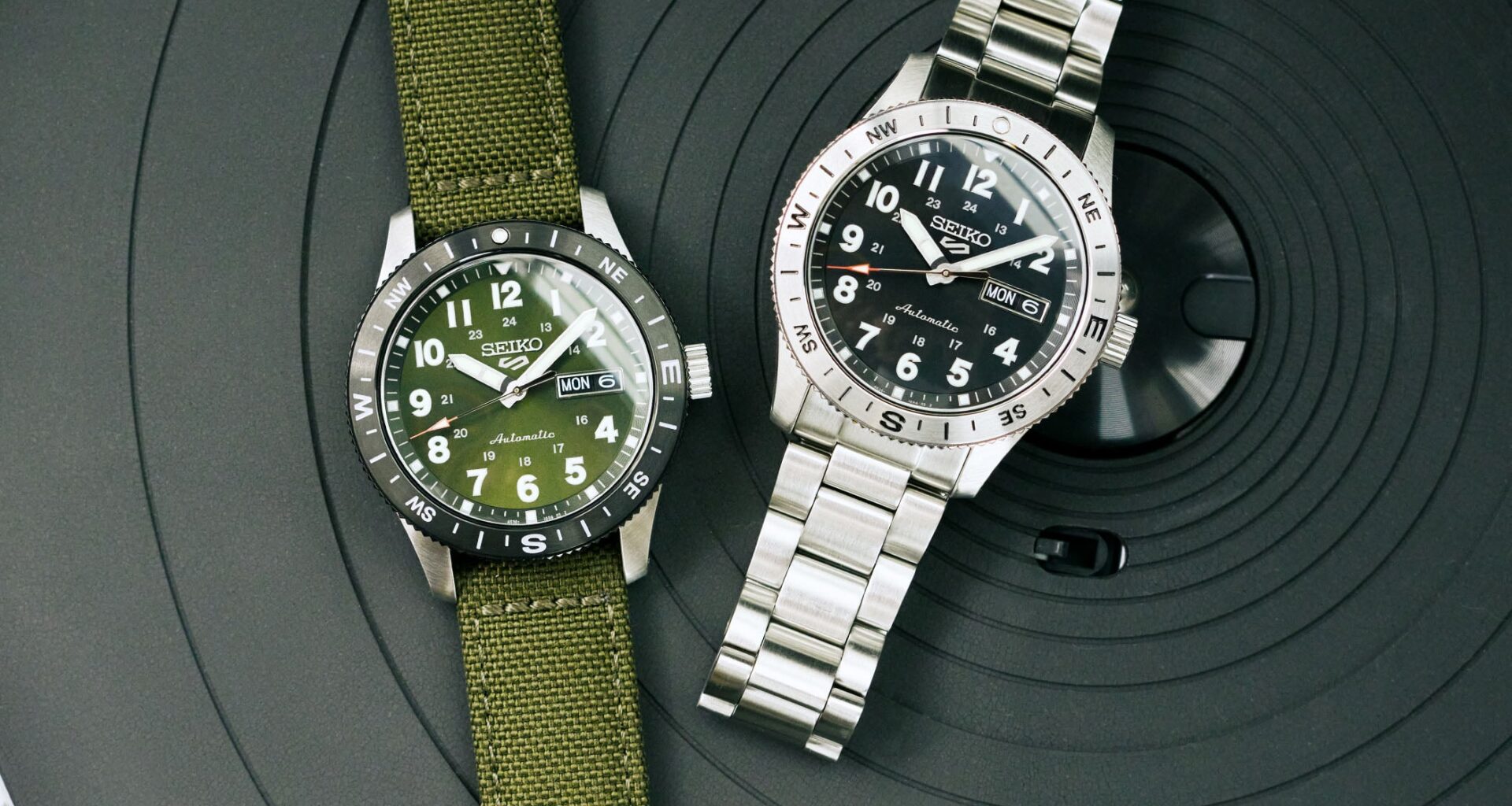 The new Seiko 5 Sports Field Series with Compass Bezel