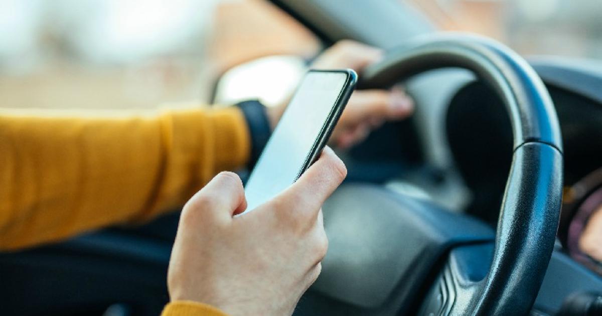 Driver used handheld mobile phone on the M271 - In The Dock