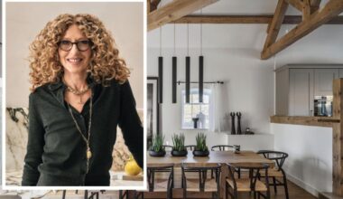 Look inside award-winning interior designer's Cotswolds barn