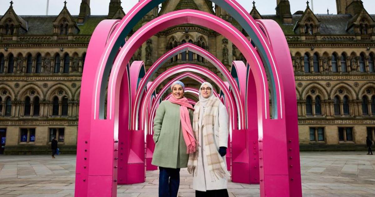 Eye catching Infinite Light sculpture to return to Bradford