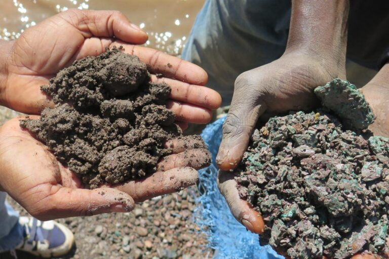 Approximately 70% of the world's cobalt is found in the DRC. This mineral is essential for electric vehicles, smartphones, and, more broadly, for the global energy transition. Photo: Amnesty International.