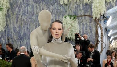 Jordan Roth Became a Living Sculpture in His Custom Robert Wun Outfit