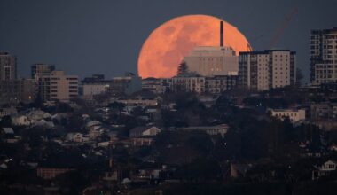 Rare blue micromoon to peek through clouds this weekend