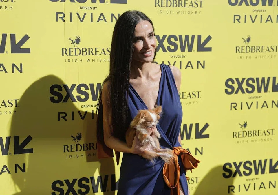 Demi and Pilaf attend the "I Love Boosters" premiere during SXSW 2026