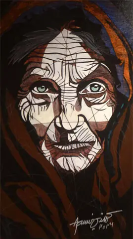 Some of the artworks displayed at the exhibition.&mdash;Fahim Siddiqi / White Star