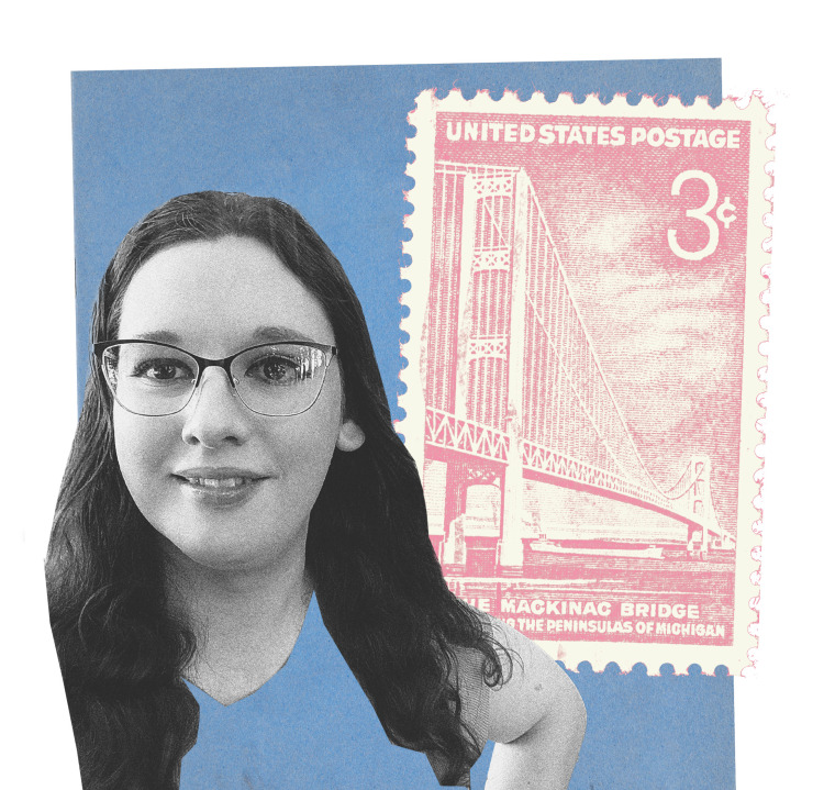 Kacey Garner, a former Postal Service employee, is looking for a job with insurance that will cover her transition care.