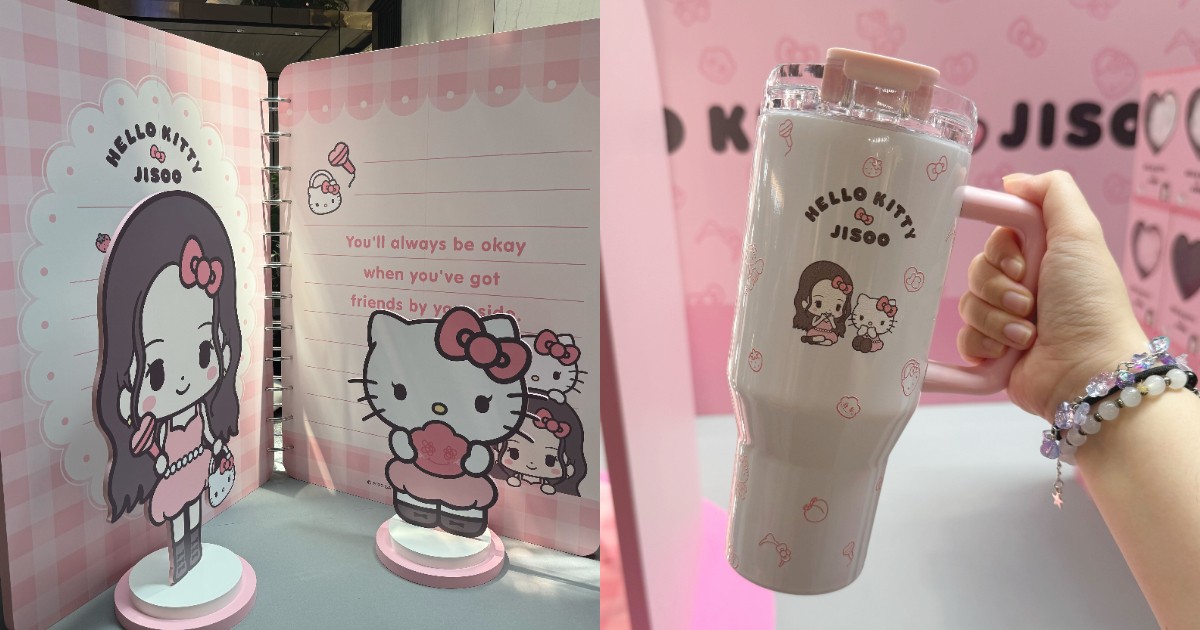 Hello Kitty x Jisoo pop-up postpones launch date, but here's a preview of star items and photo ops, Entertainment News