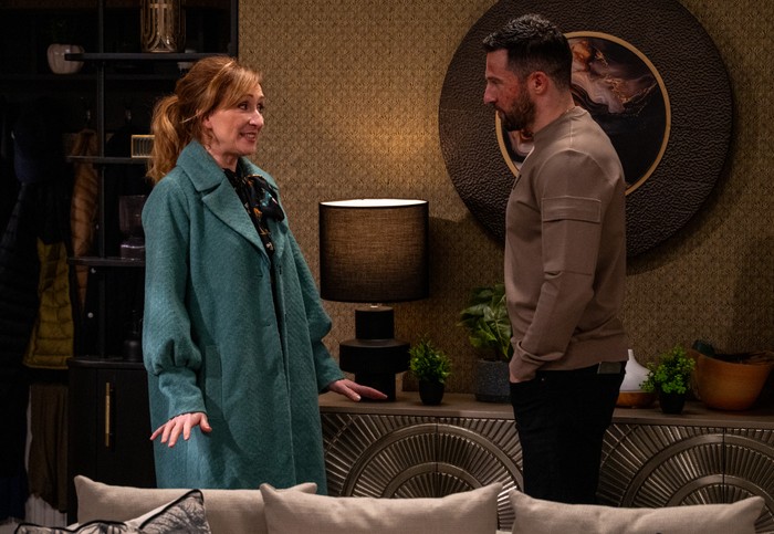 Laurel and Ross in Emmerdale