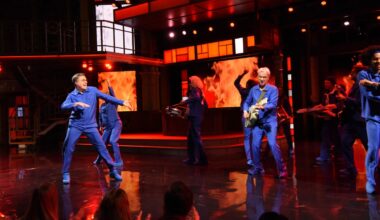 Watch David Byrne Burn Down the House With Stephen Colbert