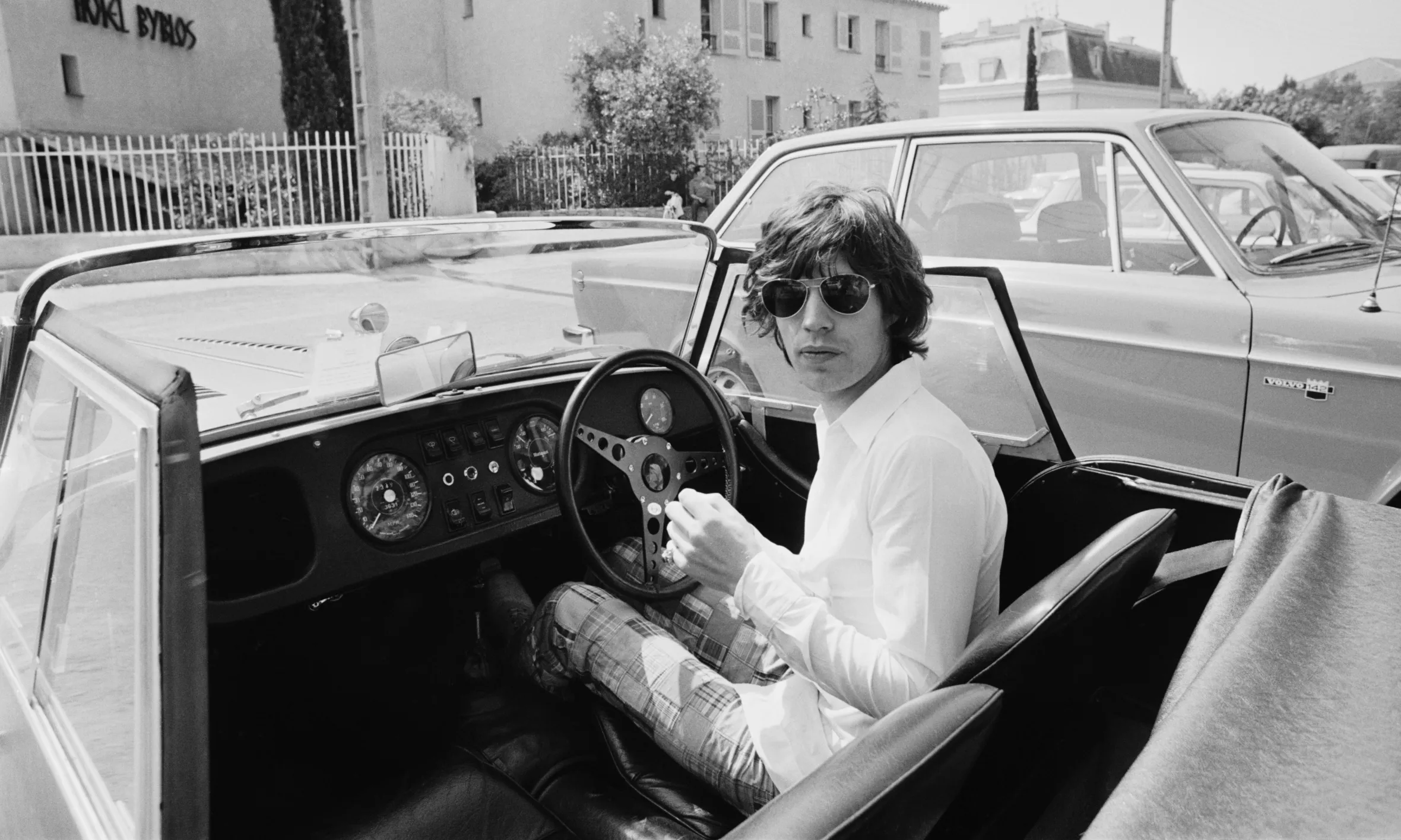 Mick Jagger In France