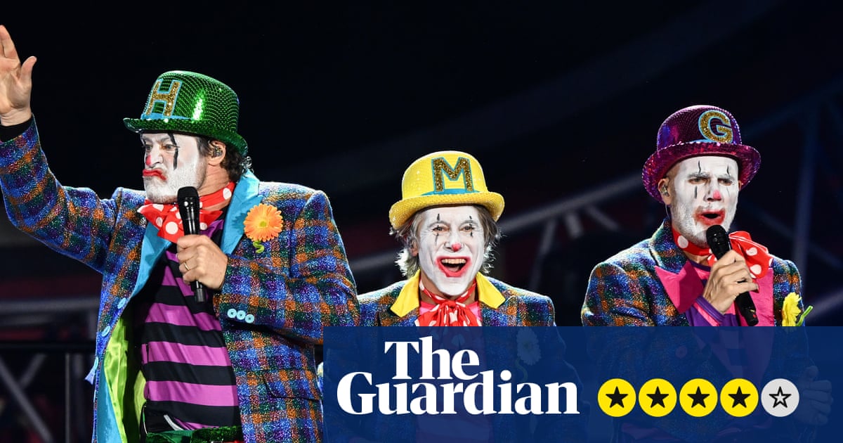 Take That review – stadium redux of Circus tour has maximal razzle-dazzle | Take That
