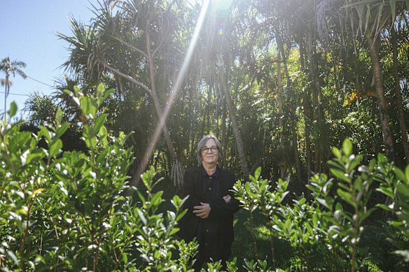Sonya Voumard at her Northern Rivers home. 