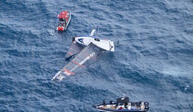America’s Cup: Athena Pathway capsize again; mixed day for Team NZ in Cagliari preliminary regatta