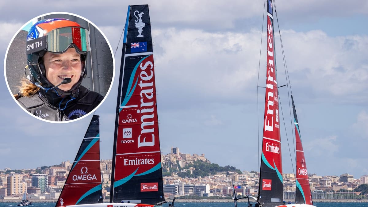 America’s Cup: Serena Woodall’s road to racing with Team NZ in first preliminary regatta – On The Up