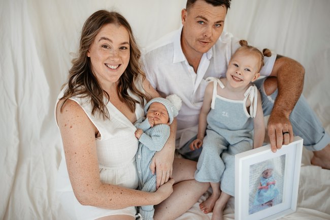 After multiple challenges, Matsen says motherhood brought both joy and unexpected struggles.
