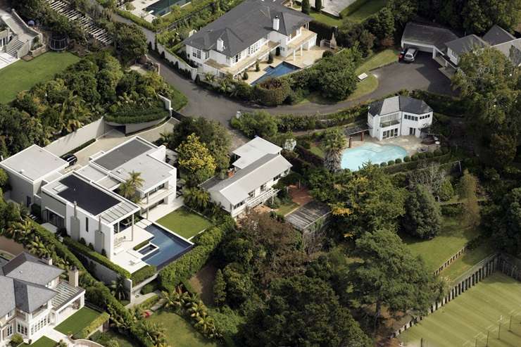 The 1773sqm section that Sir Edmund Hillary once owned at 278A Remuera Road, in Auckland's Remuera. The property, including the mountaineering legend's modest house, was bought by a neighbour in 2009 for less than its RV. Photo / Supplied