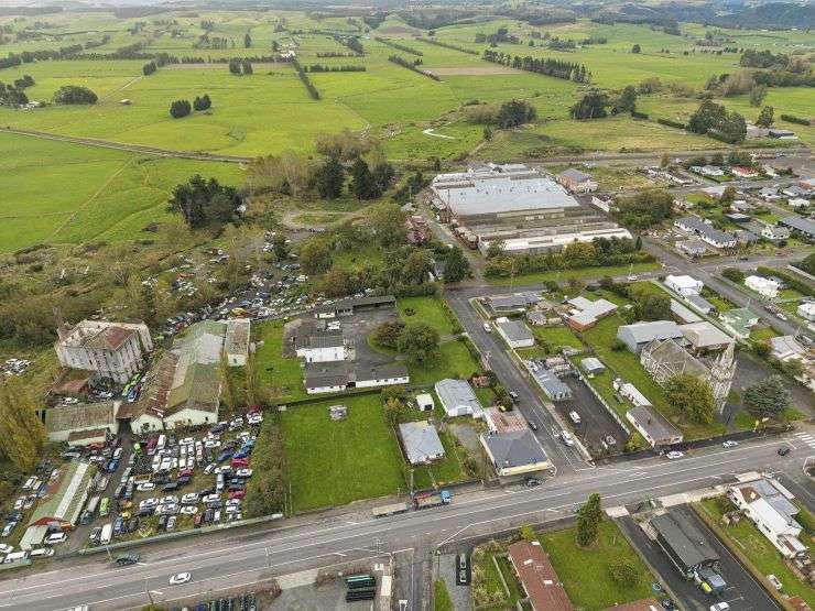 The former site of Bruce Woollen Mill, in Milton, Otago. The property had narrowly escaped demolition. Photo / Supplied
