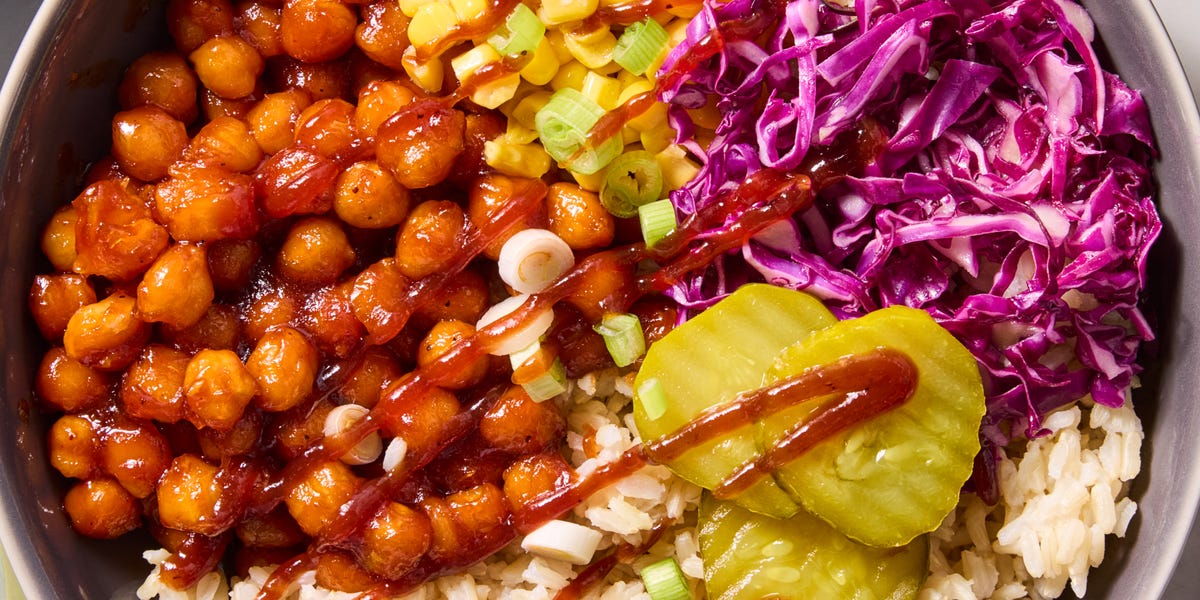 Best BBQ Chickpea Protein Bowls Recipe