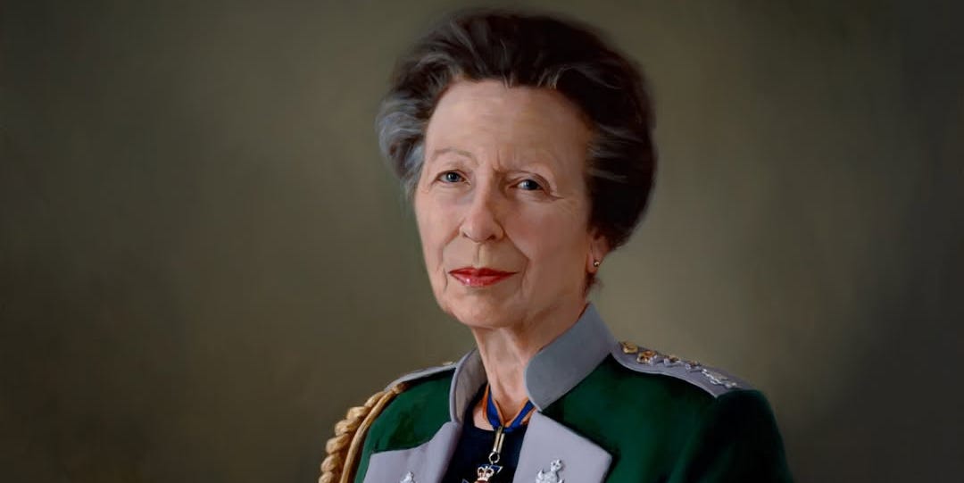 A New Portrait of Princess Anne Unveiled in London This Week