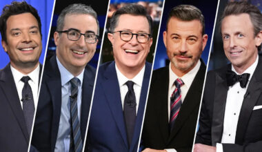 Stephen Colbert Reuniting ‘Strike Force Five’ On ‘The Late Show’ With Jimmy Fallon, Jimmy Kimmel, John Oliver & Seth Meyers, Plus David Letterman