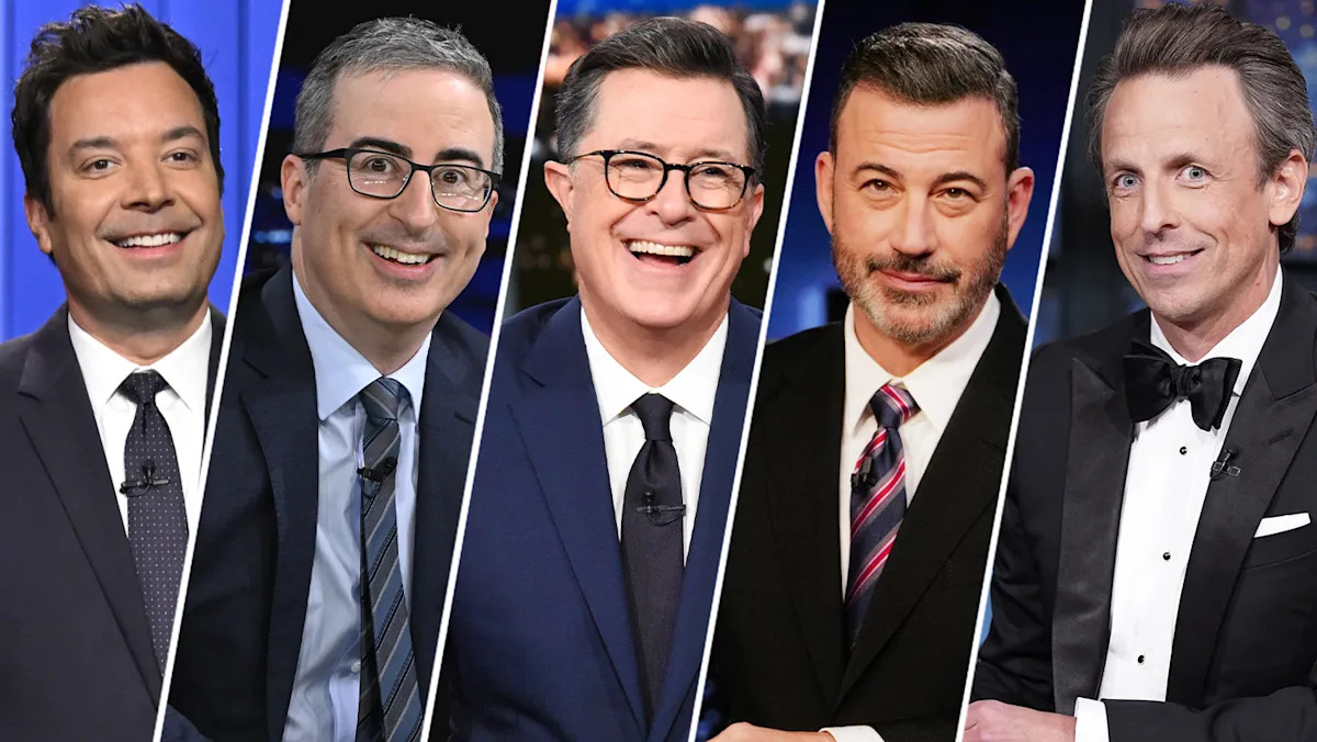 Stephen Colbert Reuniting ‘Strike Force Five’ On ‘The Late Show’ With Jimmy Fallon, Jimmy Kimmel, John Oliver & Seth Meyers, Plus David Letterman