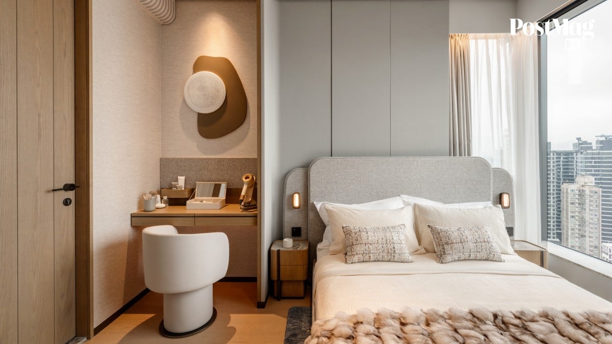 Luxury show flat interiors in Hong Kong blend realism with dream design