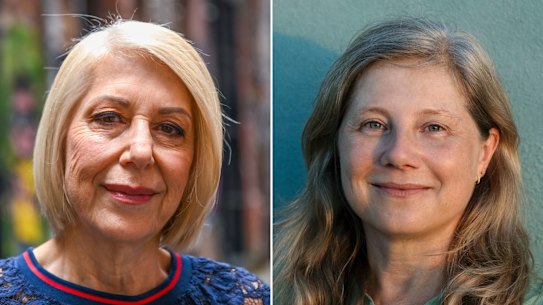 Former AWW director Louise Alder (left) and incoming director Rosemarie Milsom.