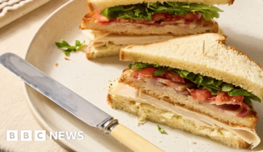 Posh sandwich has more salt than nearly five cheeseburgers, campaigners say - BBC