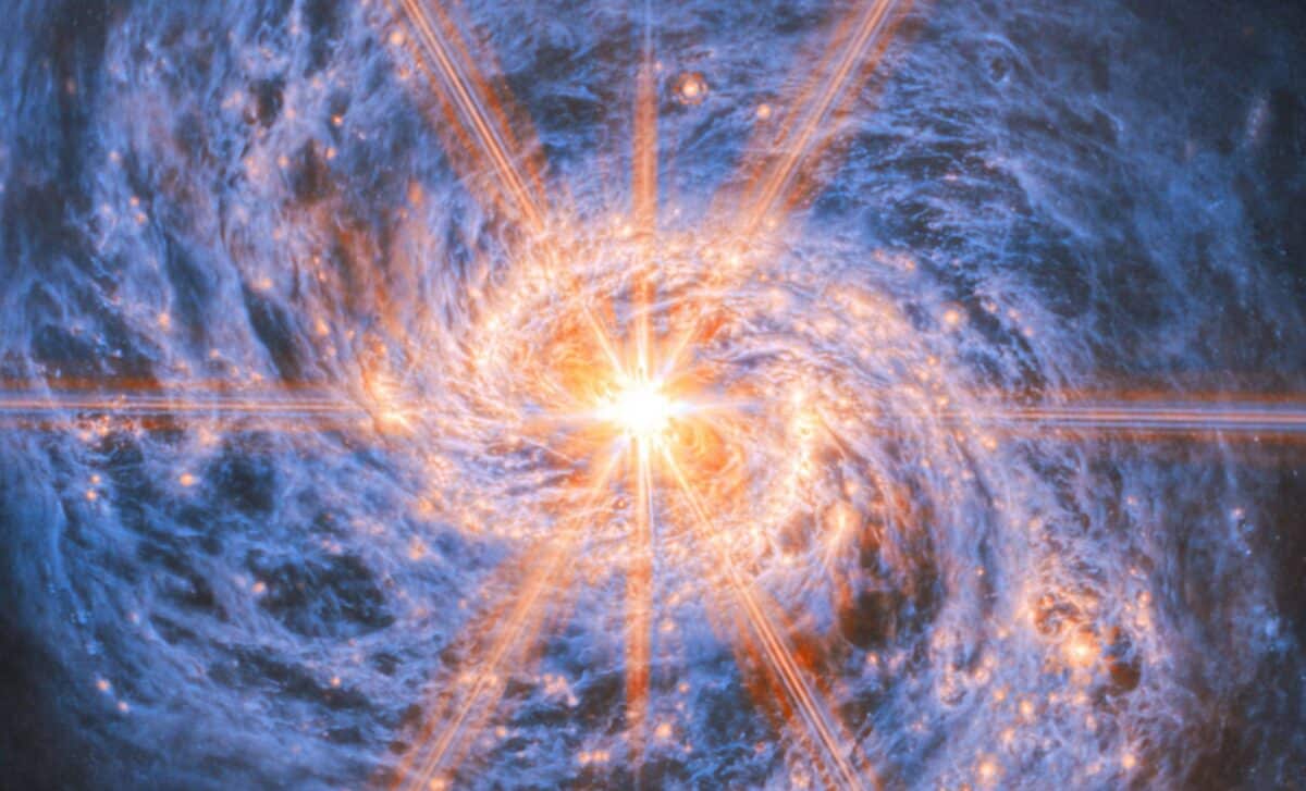 45 Million Light Years Away, Scientists Finally Captured The Violent Heart Of A Galaxy Being Consumed By Its Own Black Hole