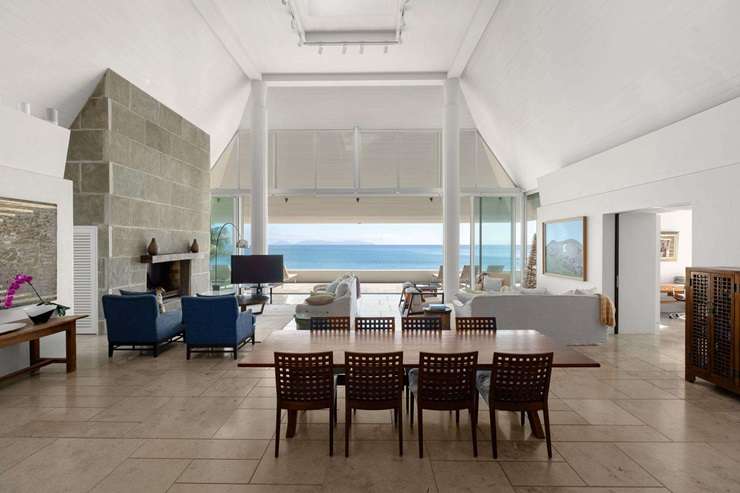 Bayleys agents Duncan Ross and Sarah Dyer have sold Andersons Cove, in Langs Beach, Whangarei. The resort was on the market seeking more than $50 million. Artwork / Beth Walsh