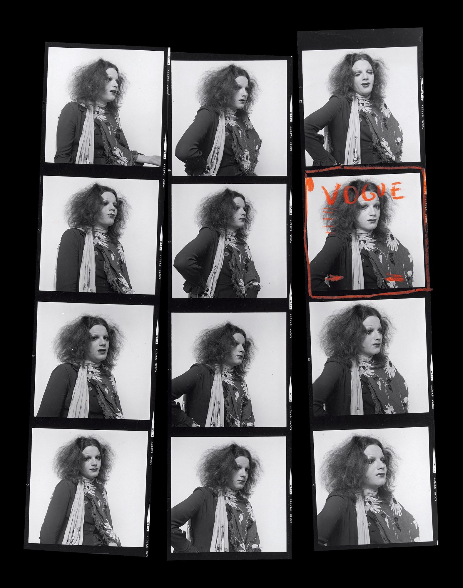 Hujar: Contact Sheets MACK 