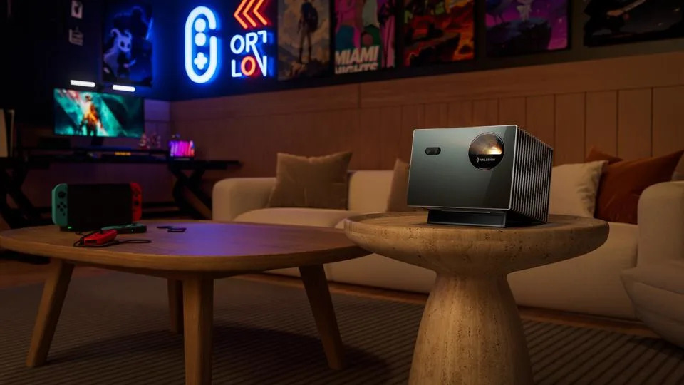 Valerion 2 in a gaming room with a Nintendo Switch