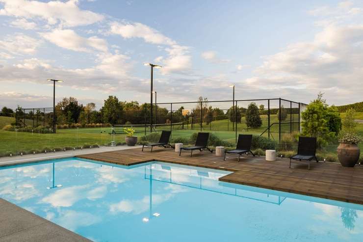 A five-bedroom, three-bathroom home at 23 Sullivan Road, in Horsham Downs, Waikato, is the best house the listing agent has been in. Photo / Supplied