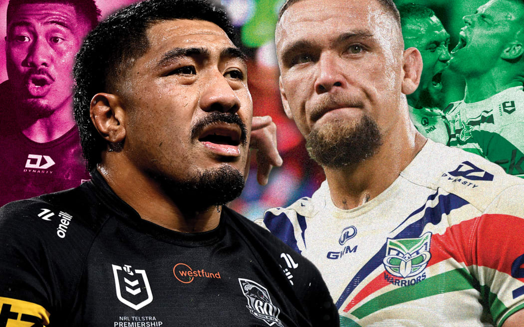 Kiwis Moses Leota and James Fisher-Harris will face off, when Penrith Panthers host NZ Warriors at CommBank Stadium.