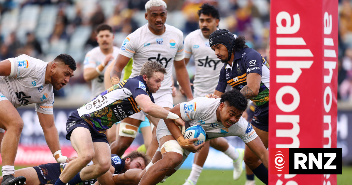 Super Rugby Pacific: Shorthanded Moana Pasifika bow out with win over Brumbies