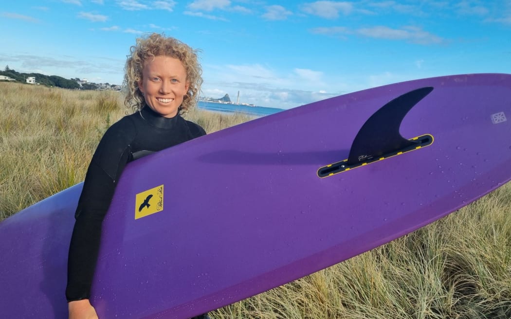 Torquay surfer Rori Reyntes says a good nose ride feels like flying.