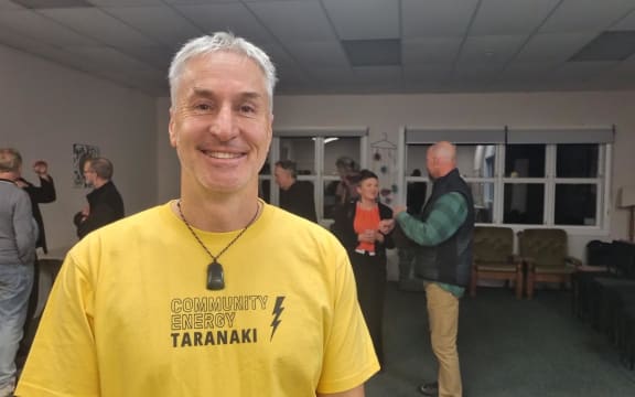 Community Energy Taranaki's Steve Francis.